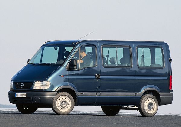 אופל מובאנו ‏1998. מרכב, צורה. מיניוואן, 1 דור