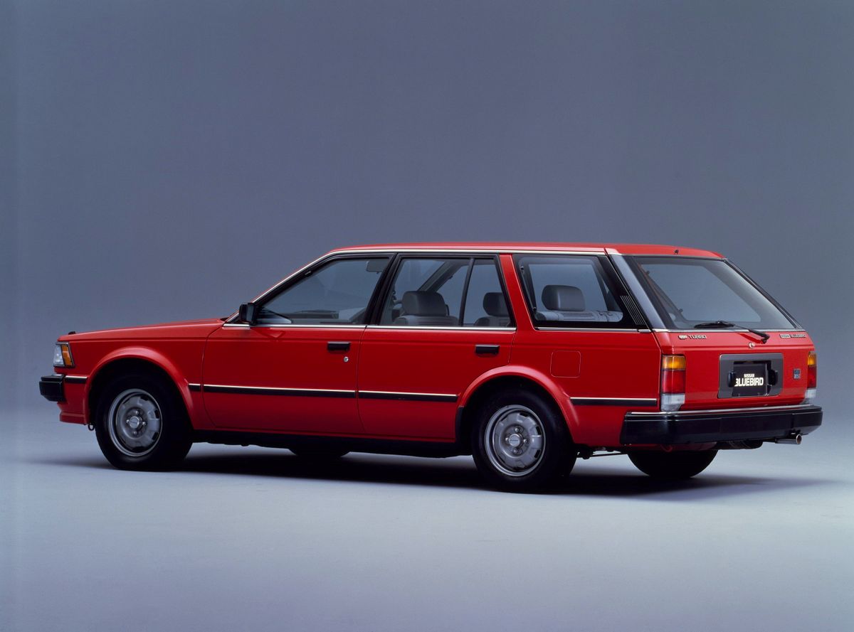 Nissan Bluebird 1984. Carrosserie, extérieur. Break 5-portes, 7 génération