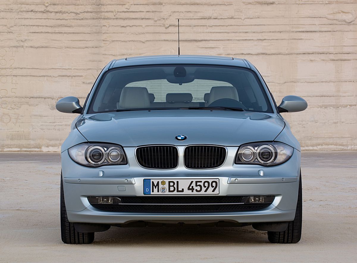 BMW 1 series 2007. Carrosserie, extérieur. Hatchback 3-portes, 1 génération, restyling