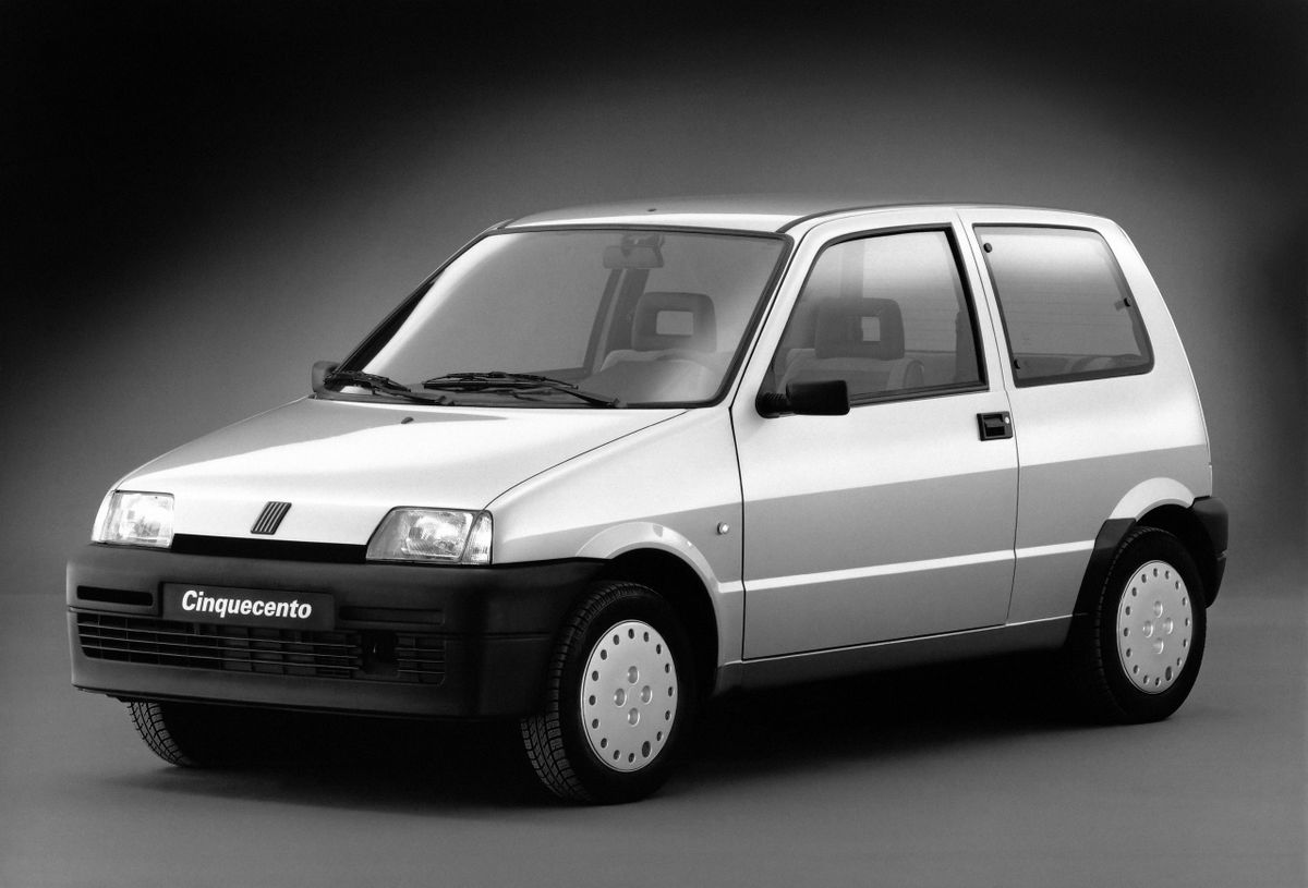 Fiat Cinquecento 1991. Bodywork, Exterior. Mini 3-doors, 1 generation