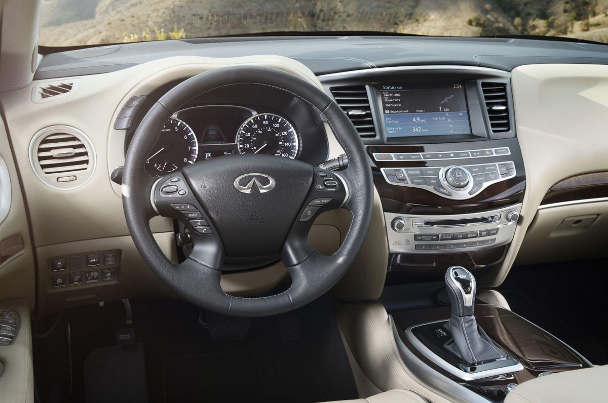 Infiniti QX60 2014. Dashboard. SUV 5-doors, 1 generation
