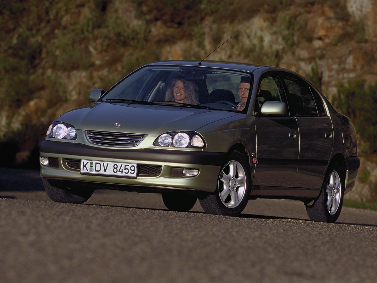 Тойота Авенсис 1997. Кузов, экстерьер. Седан, 1 поколение