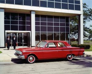 פורד פיירליין ‏1962. מרכב, צורה. סדאן 2 דלתות, 4 דור