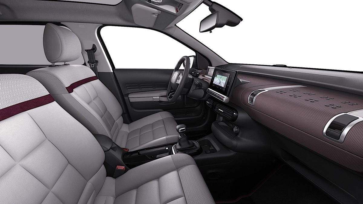 Citroen C4 Cactus 2018. Front seats. SUV 5-doors, 1 generation, restyling