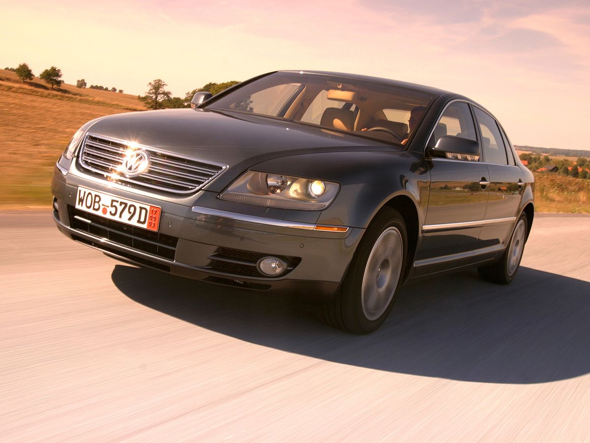 Volkswagen Phaeton 2002. Carrosserie, extérieur. Berline, 1 génération