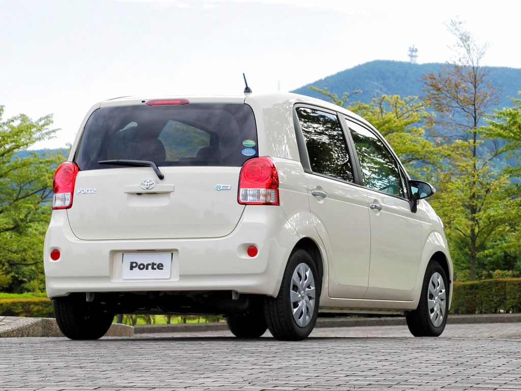 Toyota Porte 2012. Carrosserie, extérieur. Compact Van, 2 génération