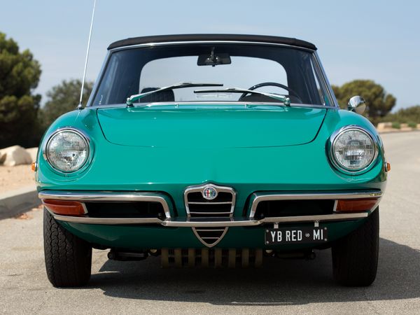 Alfa Romeo Spider 1966. Carrosserie, extérieur. Cabriolet, 1 génération