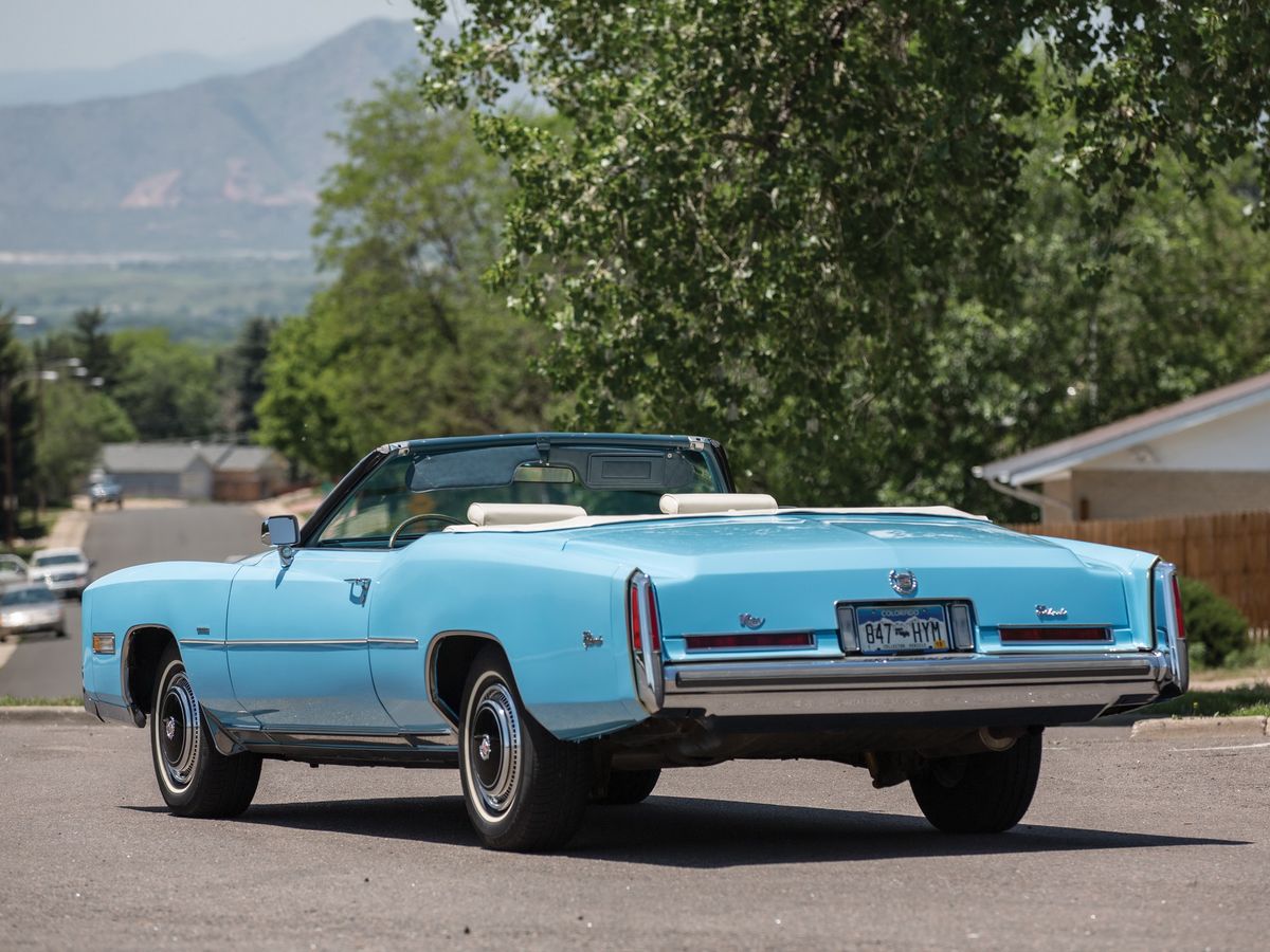 Cadillac Eldorado 1971. Bodywork, Exterior. Cabrio, 7 generation