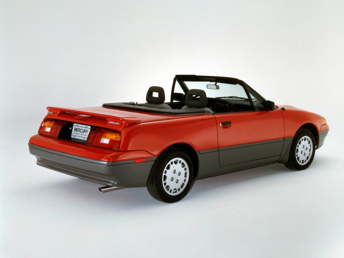 Mercury Capri 1990. Carrosserie, extérieur. Roadster, 1 génération