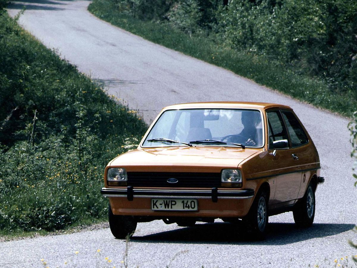 Ford Fiesta 1976. Carrosserie, extérieur. Mini 3-portes, 1 génération