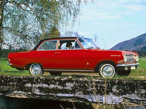 Opel Rekord 1963. Bodywork, Exterior. Sedan 2-doors, 1 generation