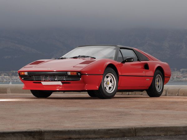 Ferrari Dino 208/308 GT4 1974. Carrosserie, extérieur. Targa, 1 génération