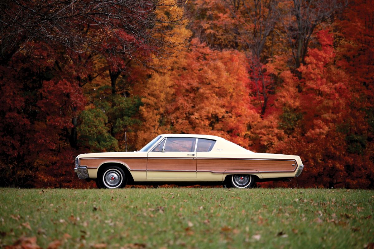Chrysler Newport 1968. Carrosserie, extérieur. Coupé sans montants, 4 génération