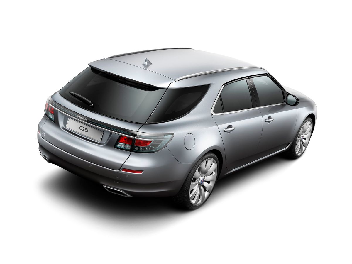 Saab 9-5 2010. Carrosserie, extérieur. Break 5-portes, 2 génération