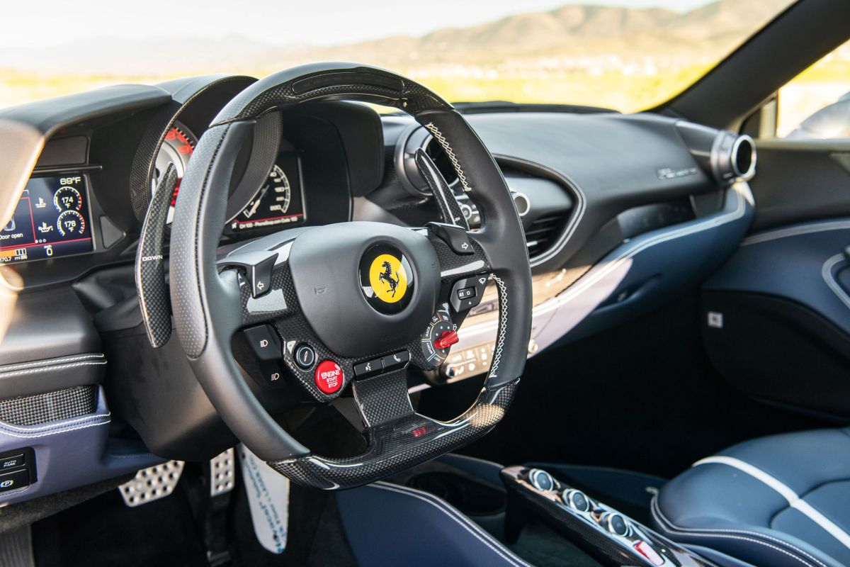 Ferrari F8 2019. Steering wheel. Coupe, 1 generation