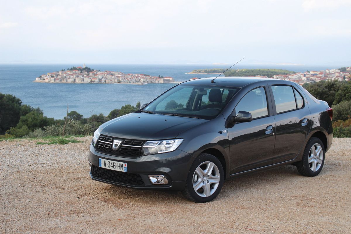 Dacia Logan 2016. Carrosserie, extérieur. Berline, 2 génération, restyling