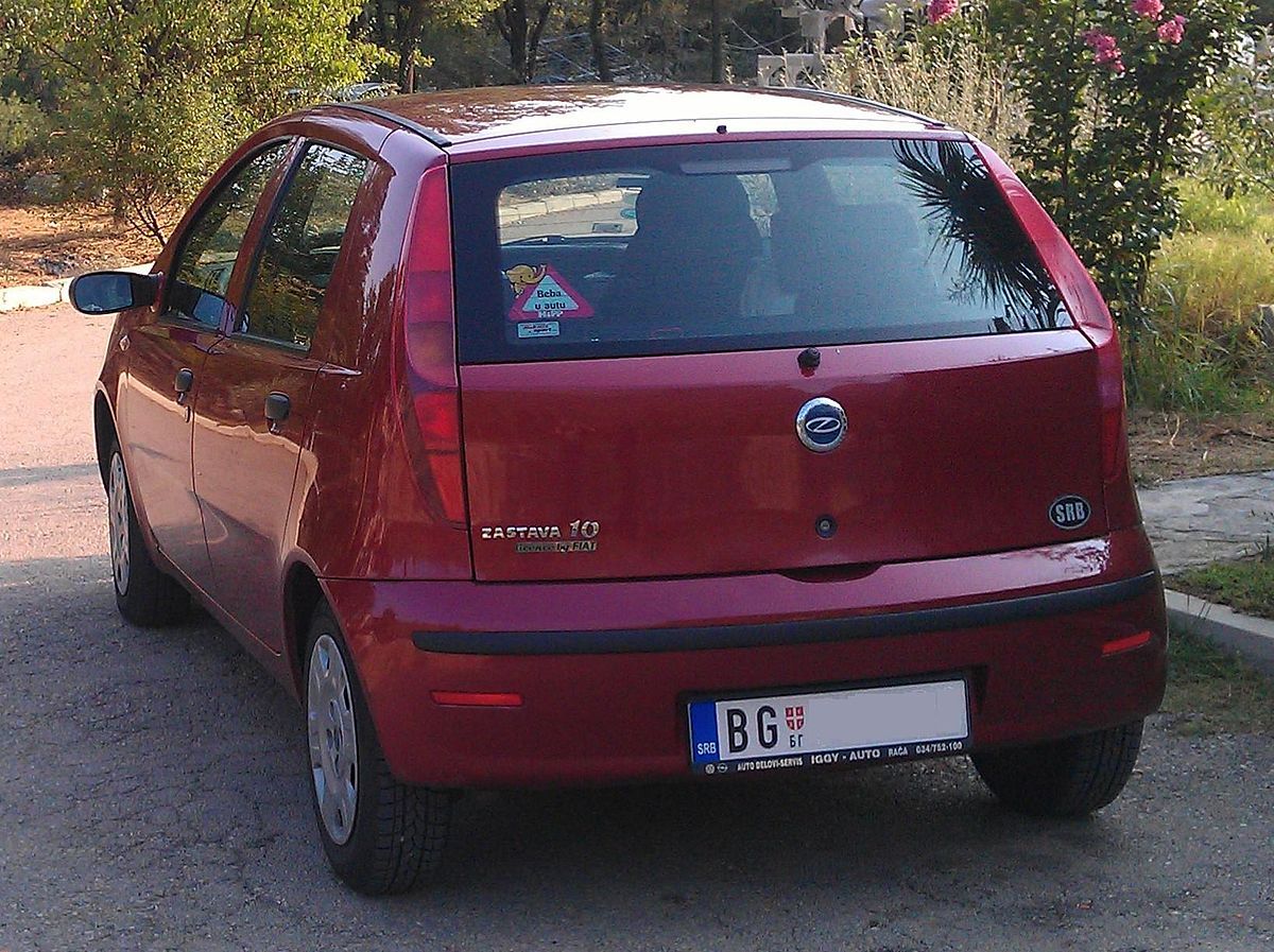 Zastava 10 2005. Bodywork, Exterior. Mini 5-doors, 1 generation