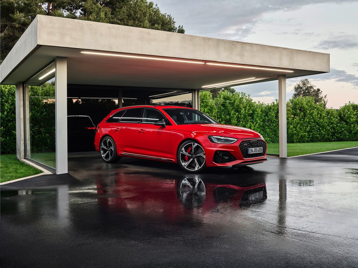 אאודי RS4 ‏2019. מרכב, צורה. סטיישן 5 דלתות, 4 דור, שדרוג