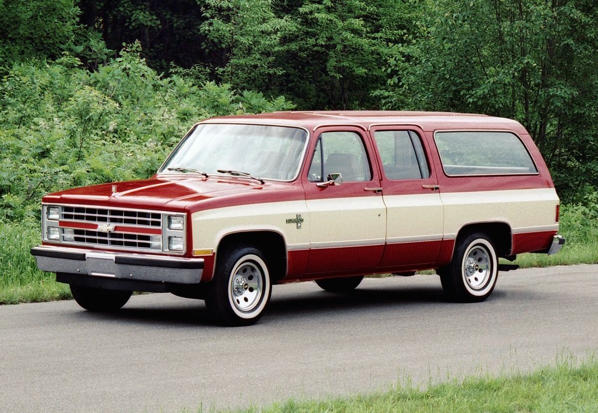 Chevrolet Suburban 1973. Carrosserie, extérieur. VUS 5-portes, 7 génération