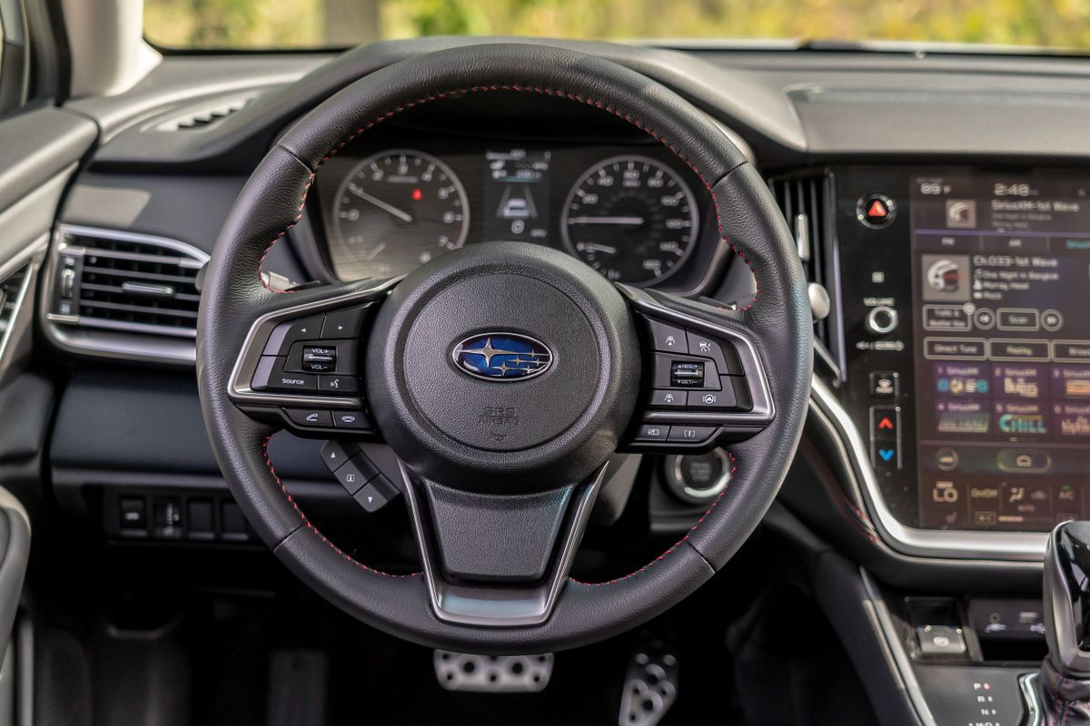 Subaru Legacy 2019. Dashboard. Sedan, 7 generation