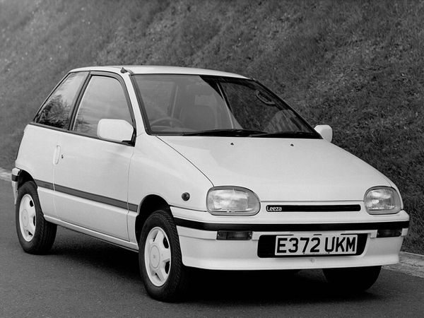 Daihatsu Leeza 1986. Bodywork, Exterior. Mini 3-doors, 1 generation