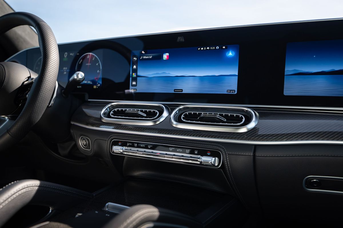 מרצדס GLE Coupe. מערכת מולטימדיה.
