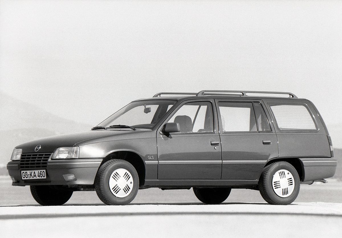 Vauxhall Astra 1984. Carrosserie, extérieur. Break 5-portes, 2 génération