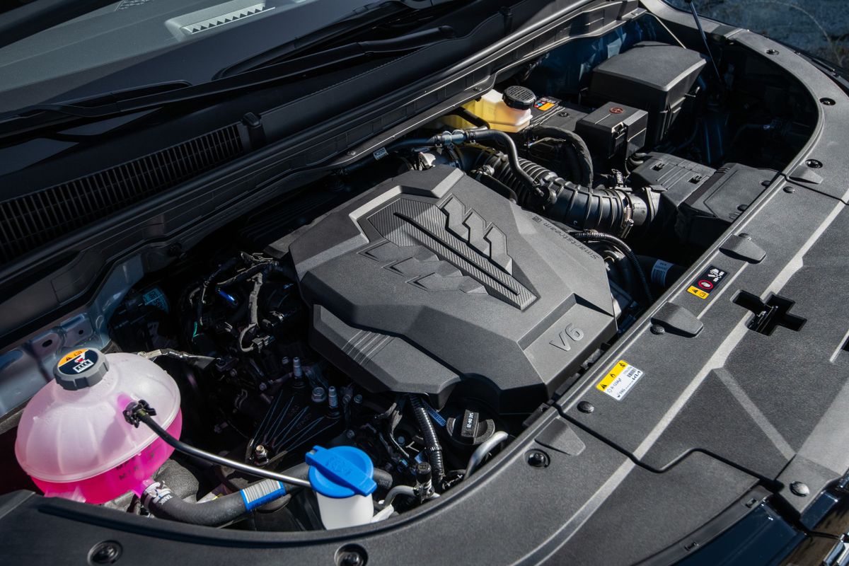 Kia Carnival 2023. Двигатель. Минивэн, 4 поколение, рестайлинг