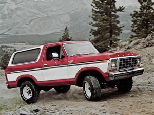 פורד ברונקו ‏1978. מרכב, צורה. רכב שטח 3 דלתות, 2 דור
