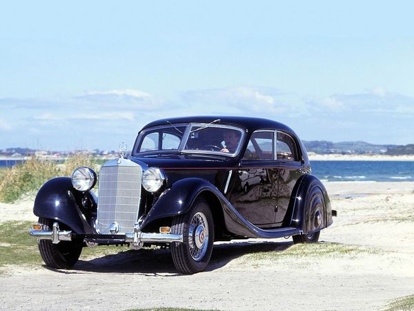 Mercedes-Benz W142 1937. Carrosserie, extérieur. Berline, 1 génération