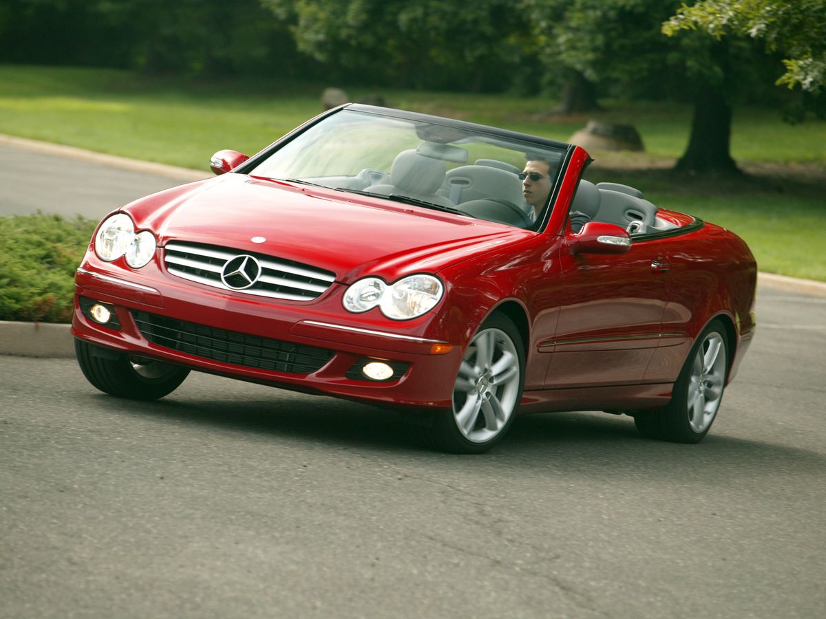 مرسيدس بنز CLK-Class 2005. الهيكل، المظهر الخارجي. كابريو, 2 الجيل، تحديث