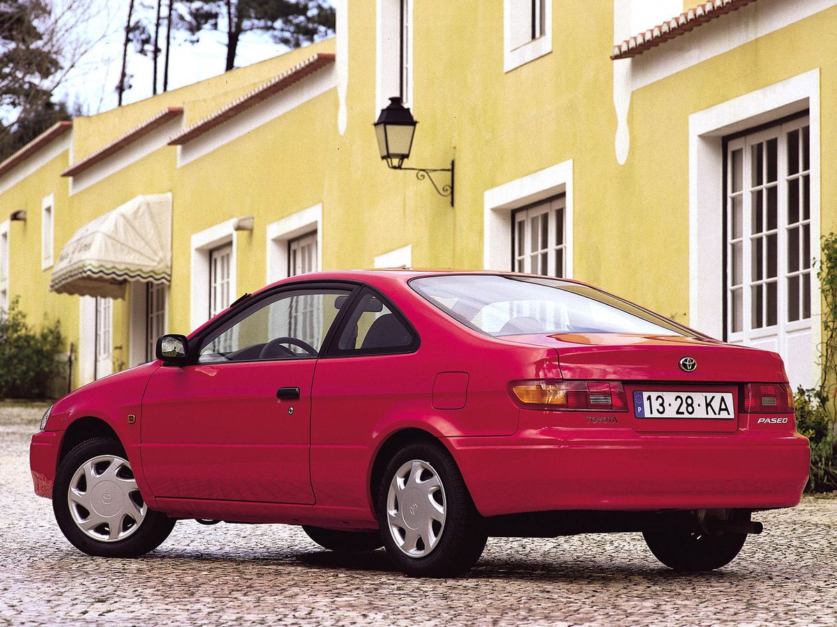 Toyota Paseo 1996. Carrosserie, extérieur. Coupé, 2 génération