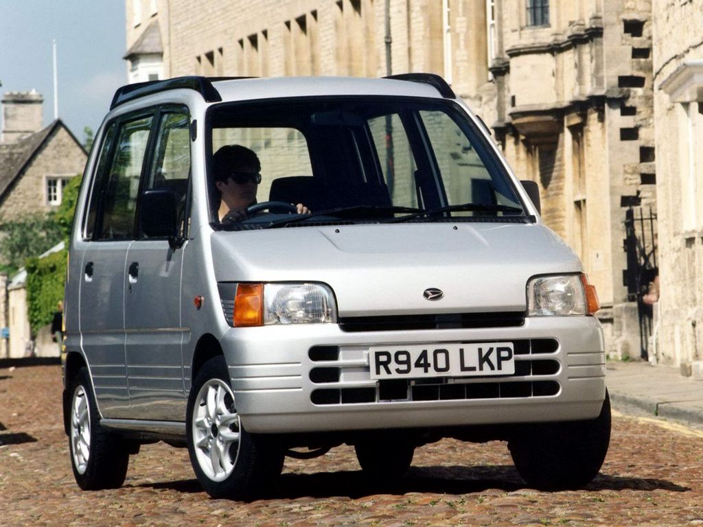 Daihatsu Move 1995. Carrosserie, extérieur. Monospace compact, 1 génération