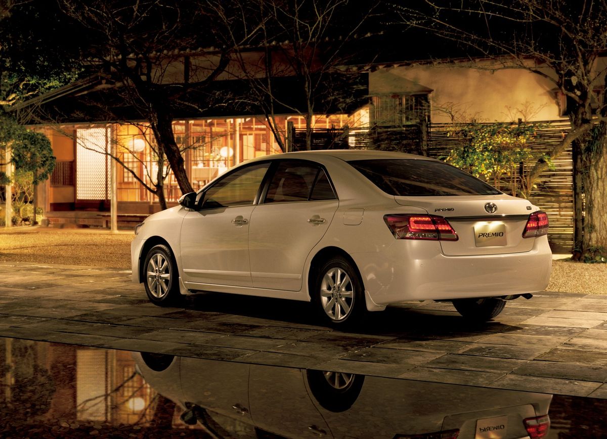 Toyota Premio 2016. Carrosserie, extérieur. Berline, 2 génération, restyling 2