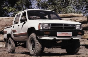 Тойота Хайлюкс 1983. Кузов, экстерьер. Пикап Двойная кабина, 4 поколение