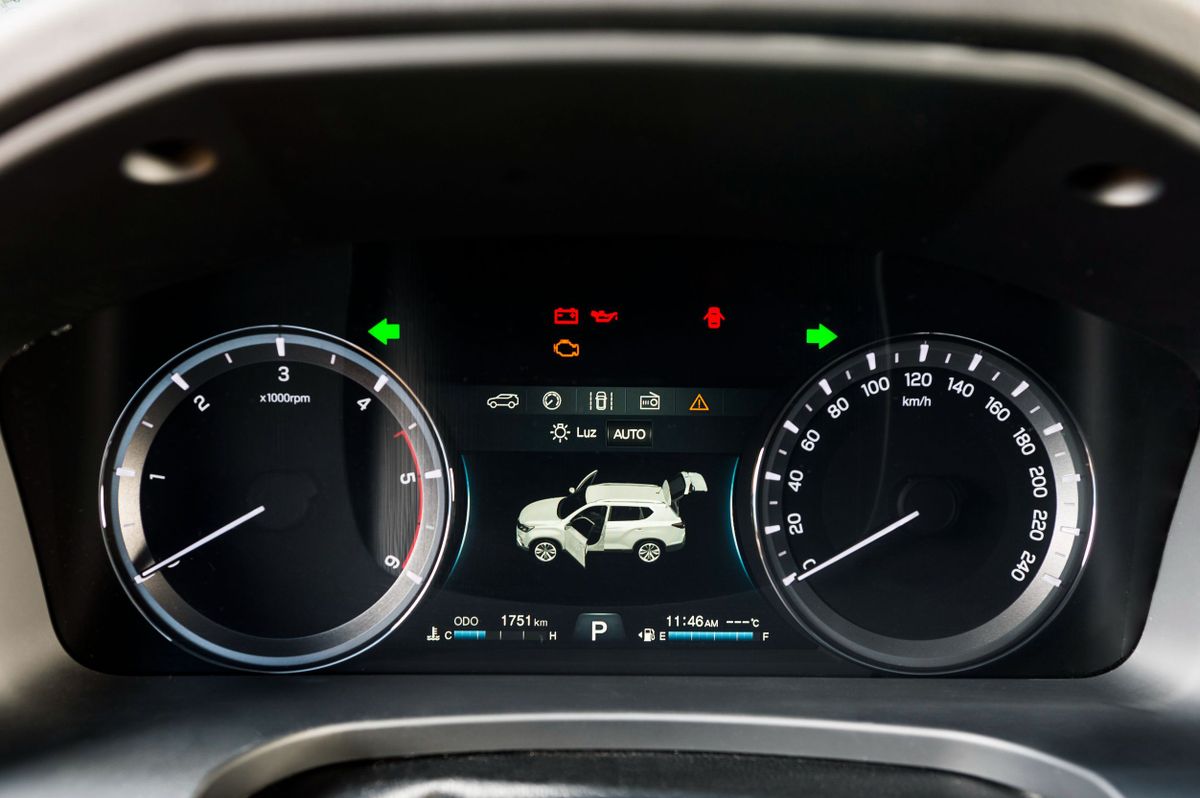 SsangYong Rexton 2017. Dashboard. SUV 5-doors, 2 generation