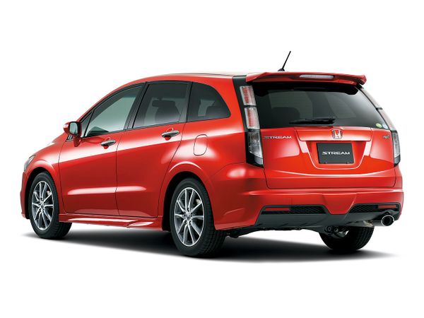 Honda Stream 2009. Carrosserie, extérieur. Compact Van, 2 génération, restyling