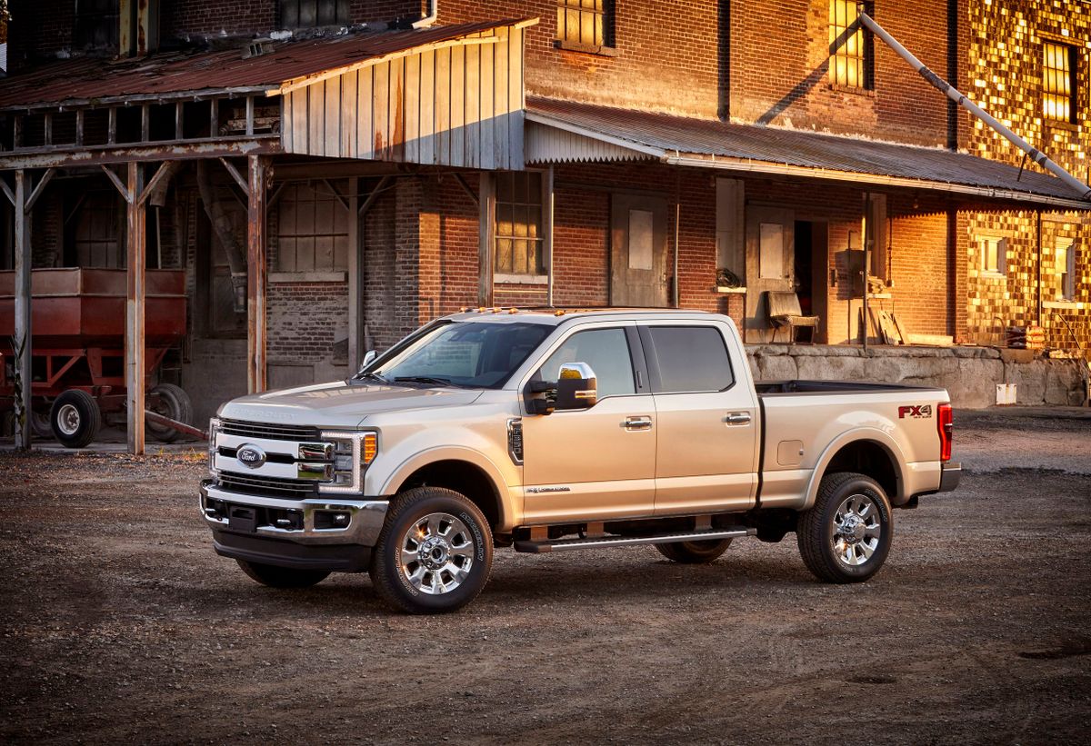 Ford F-350 2017. Bodywork, Exterior. Pickup double-cab, 4 generation