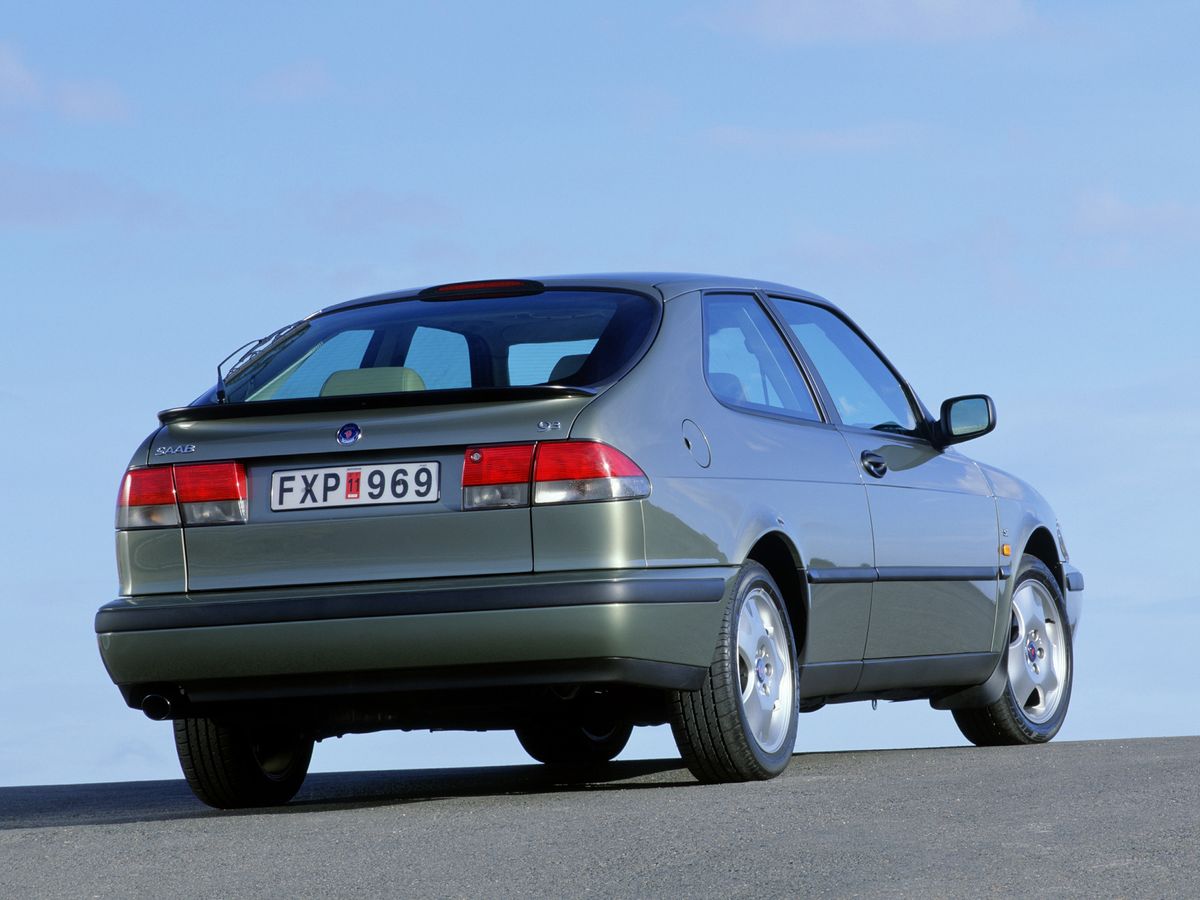 Saab 9-3 1998. Carrosserie, extérieur. Hatchback 3-portes, 1 génération