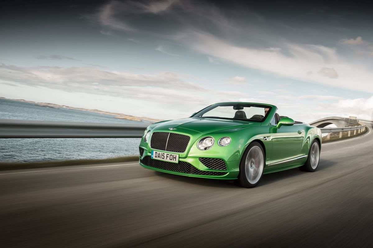 Bentley Continental GT 2015. Carrosserie, extérieur. Cabriolet, 2 génération, restyling