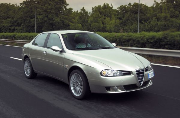 Alfa Romeo 156 2003. Carrosserie, extérieur. Berline, 1 génération, restyling 2