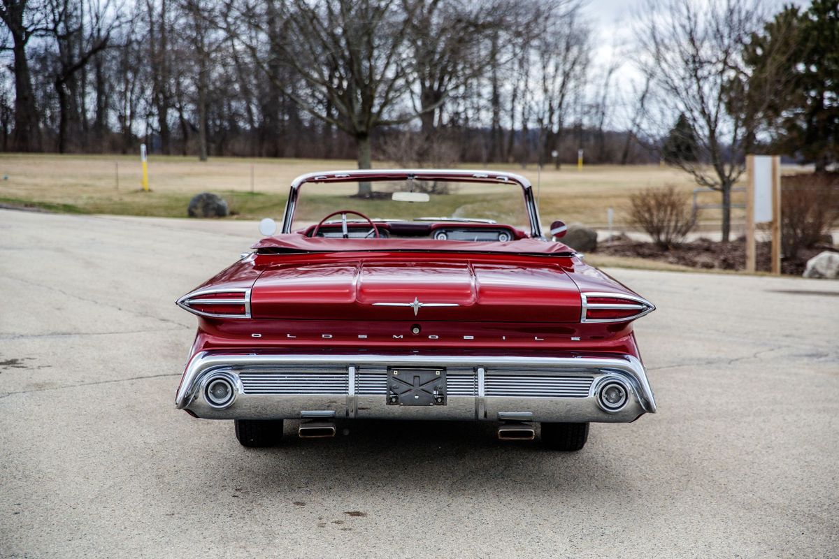 Oldsmobile Ninety Eight 1959. Bodywork, Exterior. Cabrio, 5 generation
