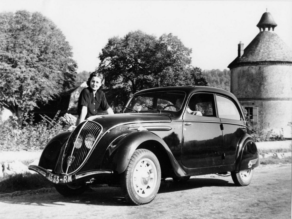 Peugeot 202 1938. Carrosserie, extérieur. Berline, 1 génération