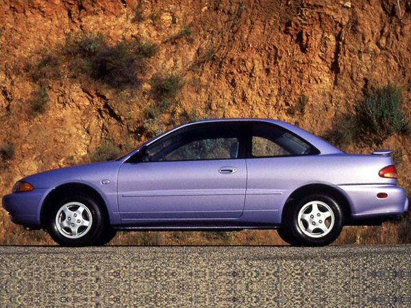 Dodge Colt 1992. Carrosserie, extérieur. Coupé, 7 génération