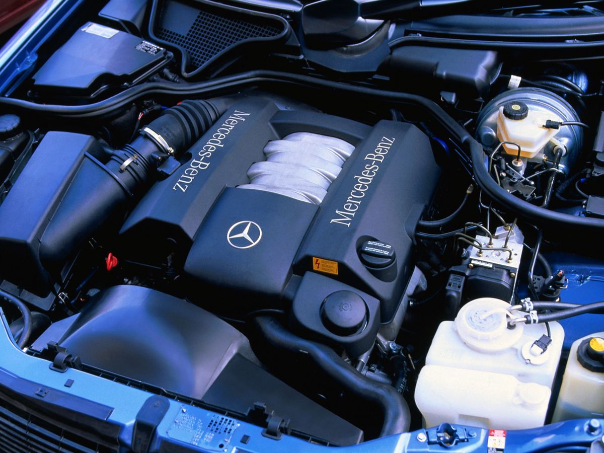 Mercedes E-Class 1999. Engine. Sedan, 2 generation, restyling