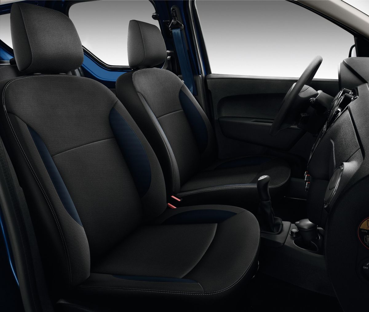 Dacia Dokker 2017. Front seats. Compact Van, 1 generation, restyling