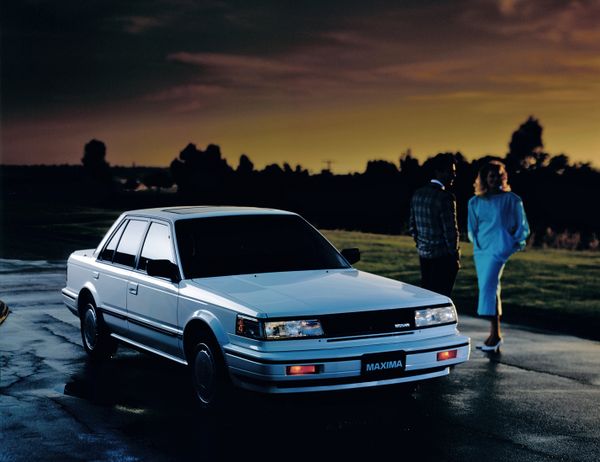 Nissan Maxima 1984. Bodywork, Exterior. Sedan, 2 generation