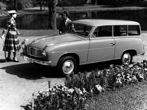 Боргвард Hansa 1100 1958. Кузов, экстерьер. Универсал 3 дв., 1 поколение