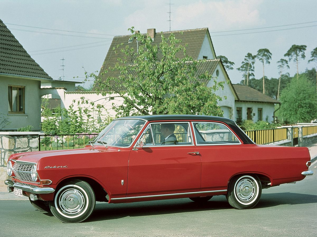 Opel Rekord 1963. Carrosserie, extérieur. Berline 2-portes, 1 génération