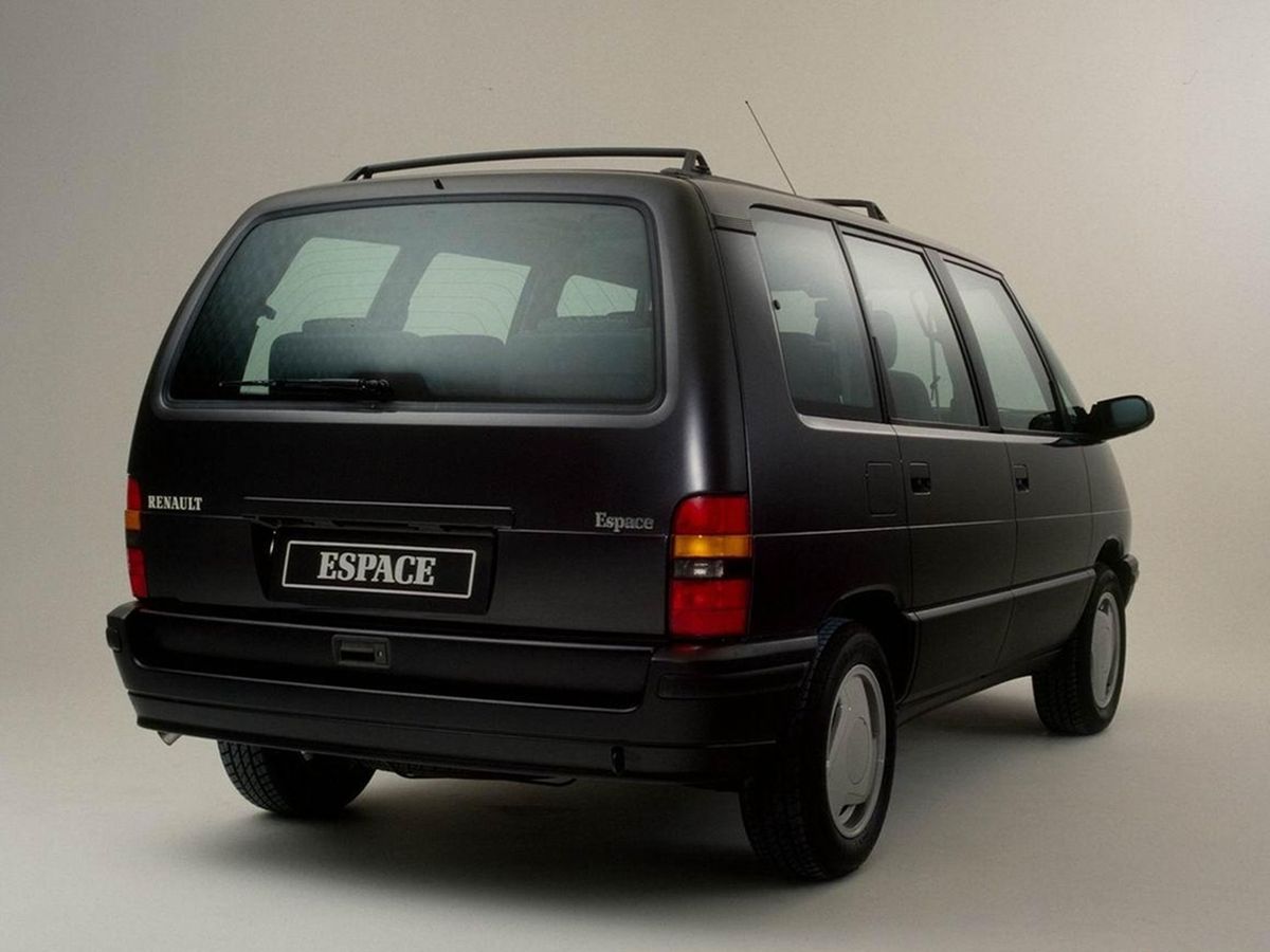 Renault Espace 1991. Bodywork, Exterior. Minivan, 2 generation